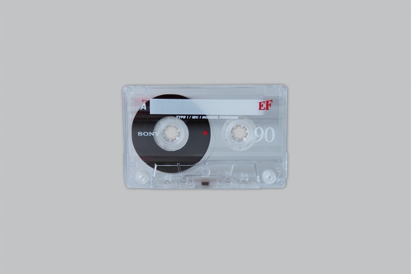 Audio cassette as a stock image idea